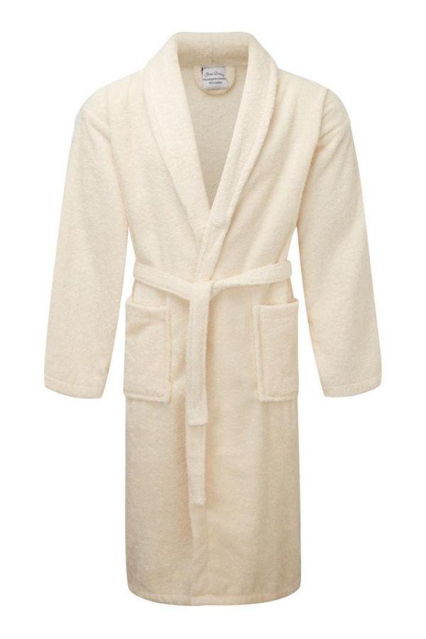 Milky White Bath Robe