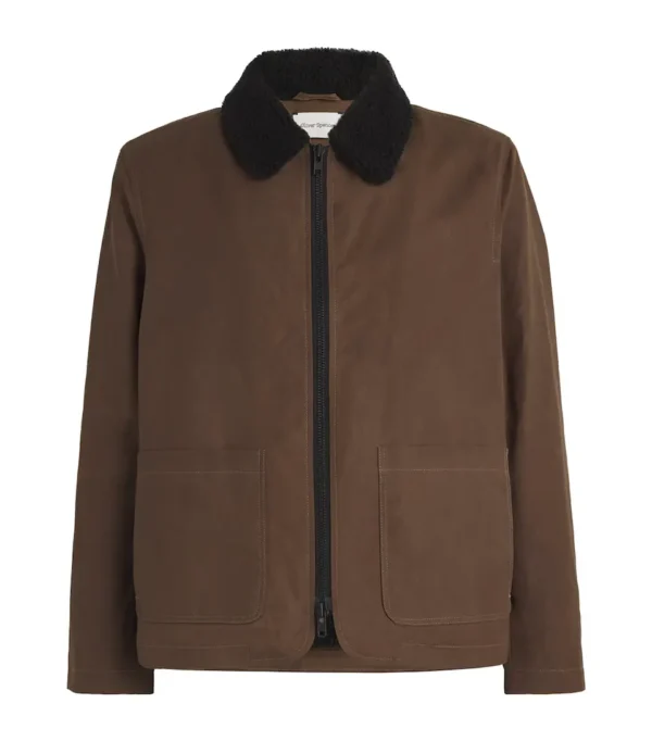 Men Small Jacket-Brown