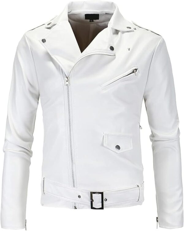 Men Small Jacket-White