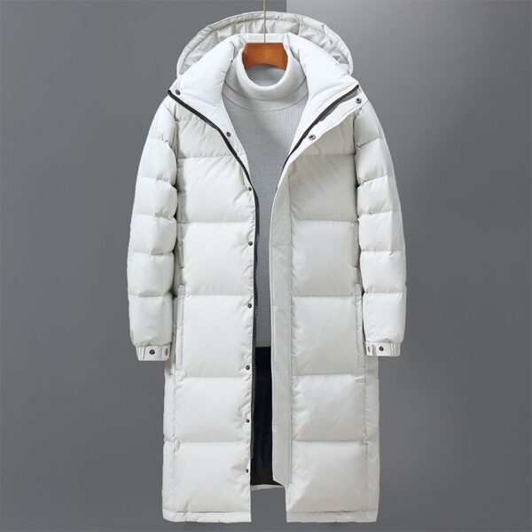 Men Long Jacket-White