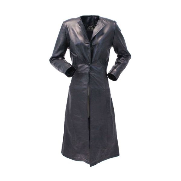 Women Long Jacket-Black