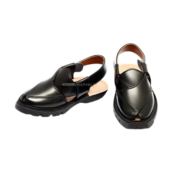 ADORNELUXE CHAPPAL (SANDAL) BLACK
