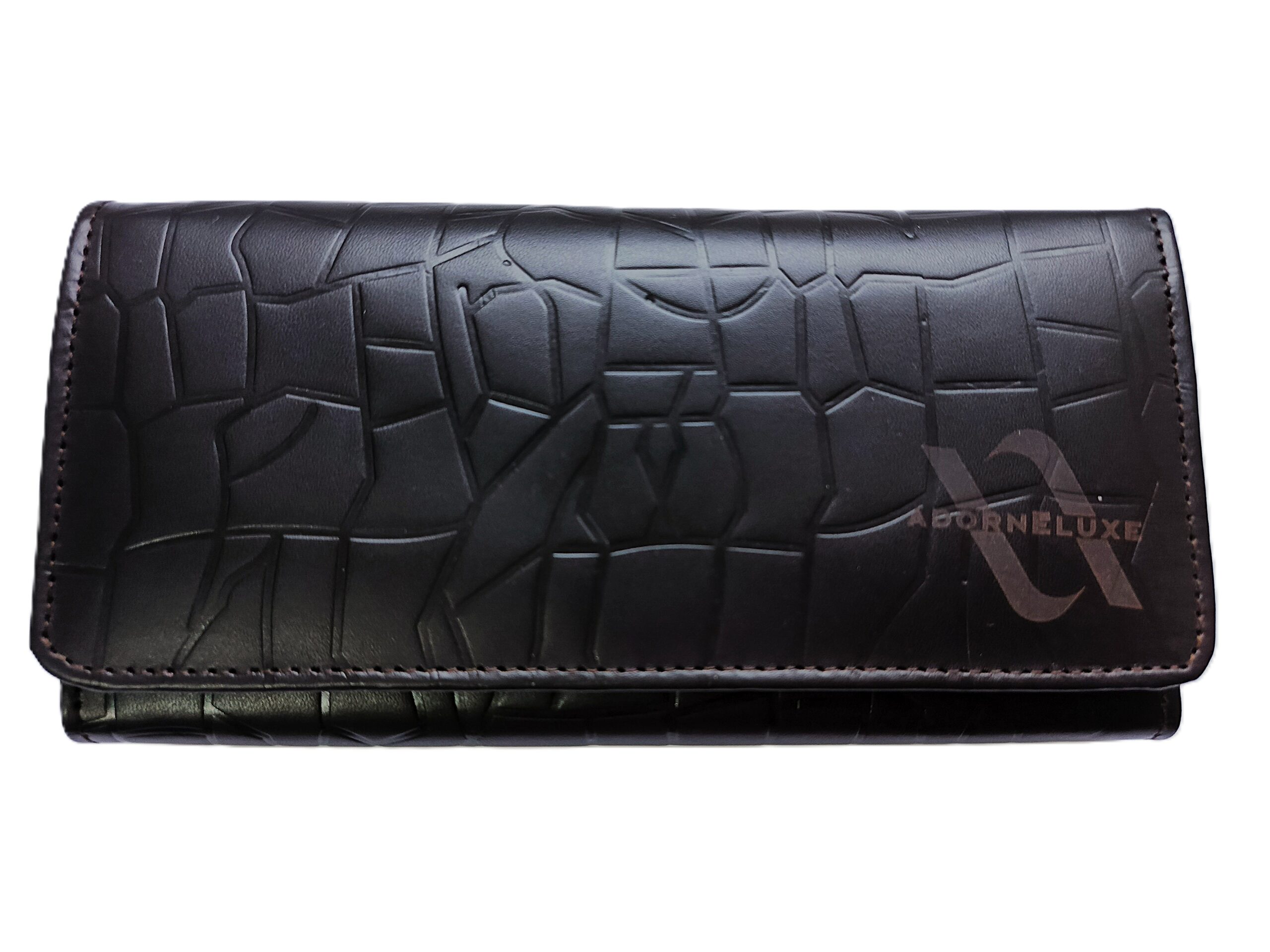 ADORNĒLUXE LEATHER CLUTCH