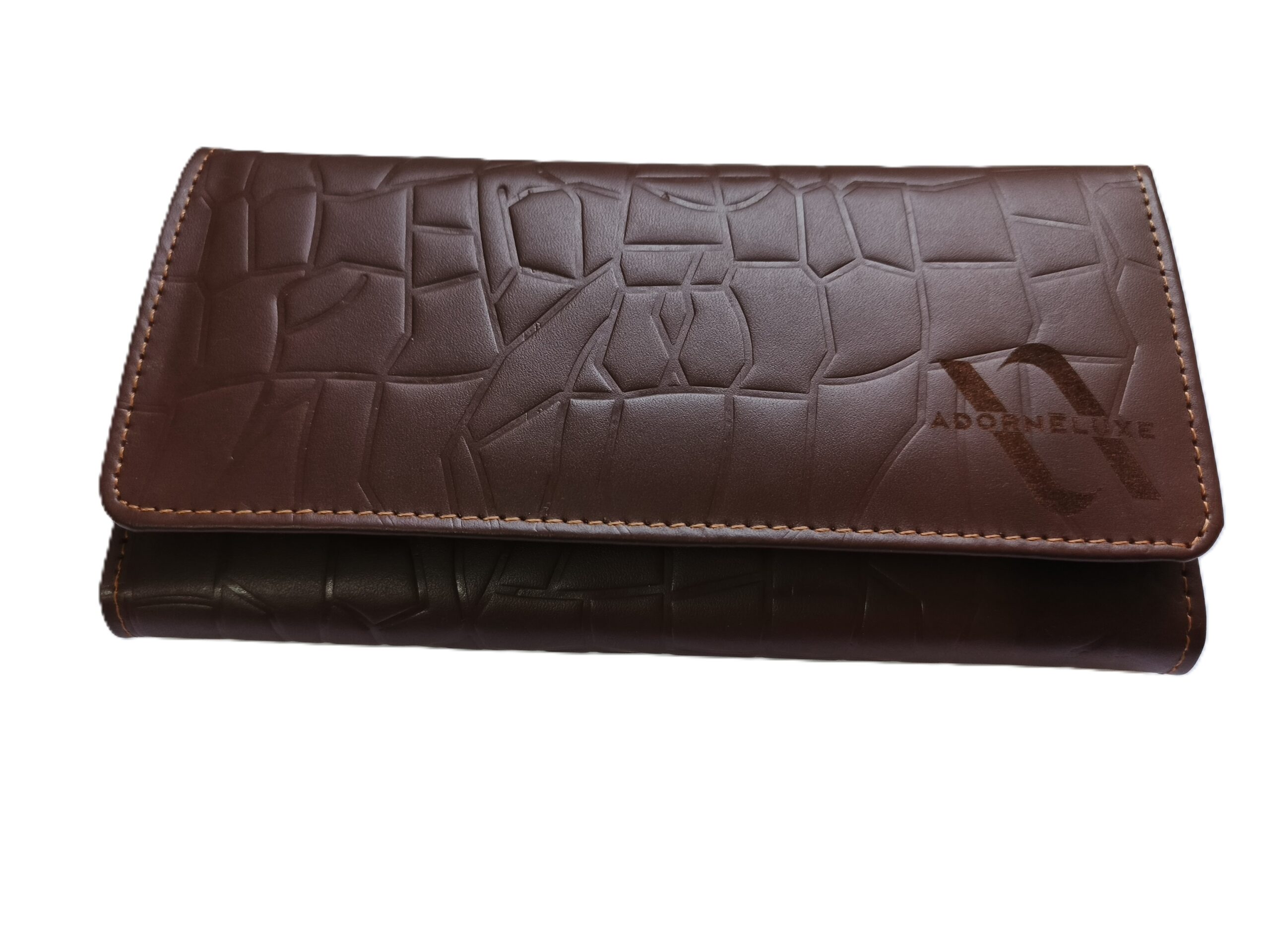 ADORNĒLUXE LEATHER CLUTCH